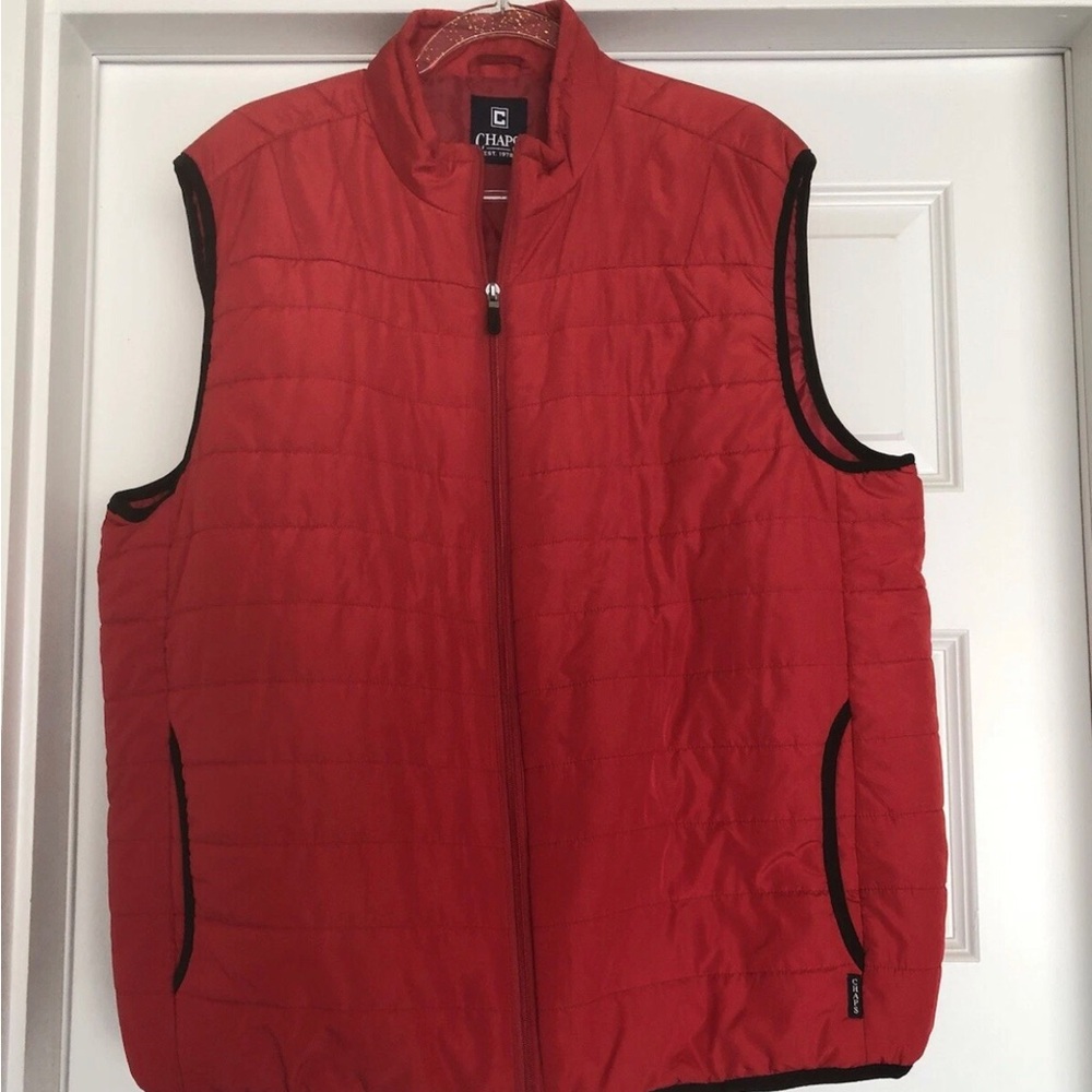 Red Chaps puffer jacket